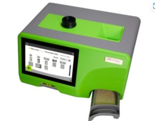 GRAIN VISION AI z otwartą szufladą